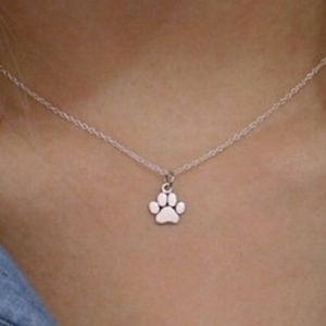 Paw Print Necklace